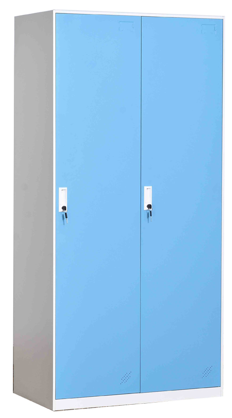 2 door steel locker