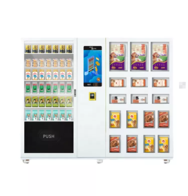 New arrival dog toys vending machine pet food smart locker vending machine for sale in the market
