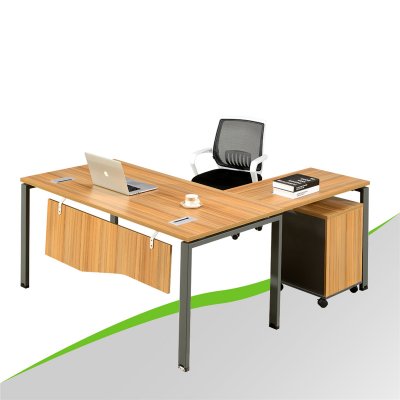 L-shape Wooden Color Desk
