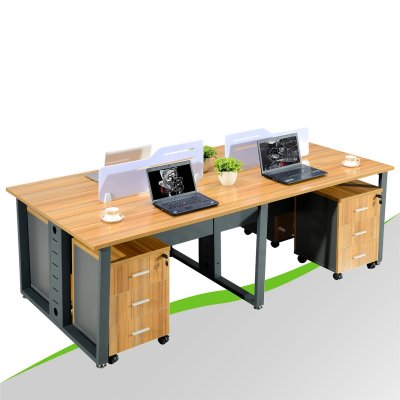 Double Sided Office Desk for 4 Person
