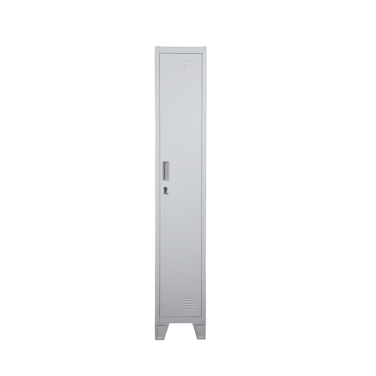 single door High foot steel locker