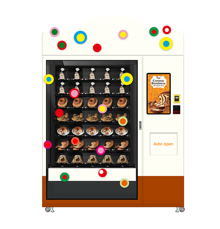 Cake vending machine