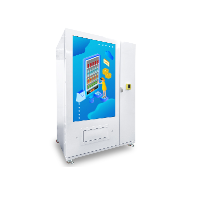 55 inch touch screen snack vending machine for cold drink